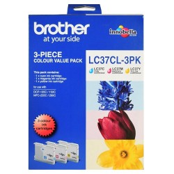 Brother - Brother LC37 - LC970 Renkli Kartuş Avantaj Paketi - Orijinal