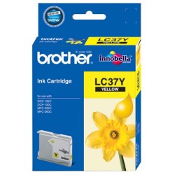 Brother LC37 - LC970 Sarı Kartuş - Orijinal - Thumbnail