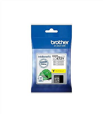 Brother LC472Y Sarı Orijinal Kartuş - MFC-J2340DW / J3540DW - 1