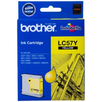 Brother LC57-LC1000 Sarı Kartuş - Orijinal
