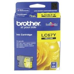 Brother LC67 - LC1100 Sarı Kartuş - Orijinal