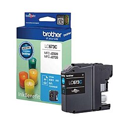 Brother LC673C Mavi Orijinal Kartuş - MFC-J2720 / MFC-J2320
