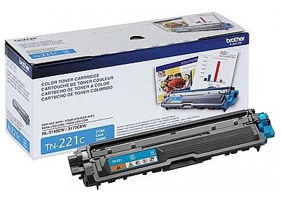 Brother TN-221C Mavi Orijinal Toner - HL-3140 / HL-3150 - 1