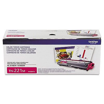 Brother TN-221M Kırmızı Orijinal Toner - HL-3140 / HL-3150 - 1