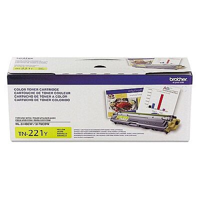 Brother TN-221Y Sarı Orijinal Toner - HL-3140 / HL-3150 - 1