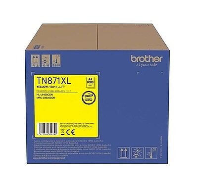Brother TN-871XL Sarı Orijinal Toner Yüksek Kapasite - L9630CDN - 1