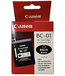 Canon BC-01 Siyah Orijinal Kartuş - BJ-10 / BJ-20 - 1