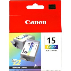 Canon BCI - 15 Renkli Kartuş - Orijinal - Thumbnail