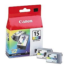 Canon BCI-15C (8191A002) Renkli Orijinal Kartuş 2'li Paket - i70 / i80 - 1