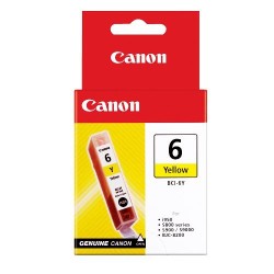 Canon BCI-6 Sarı Kartuş - Orijinal - Thumbnail