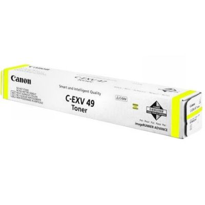 Canon C-EXV-49 Sarı Fotokopi Toneri - Orijinal