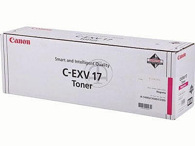 Canon C-EXV17 (0260B002) Kırmızı Orijinal Toner - IR-C4080 / C4580 - 1