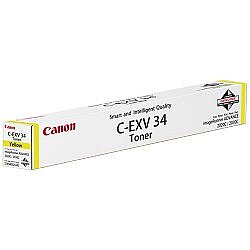 Canon C-EXV34Y (3785B002AA) Sarı Orijinal Toner - IR-C2020 / IR-C2030