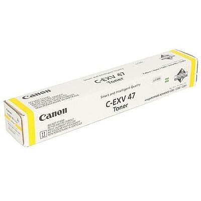 Canon C-EXV47 (8519B002) Y Sarı Orijinal Toner - IR-C250i / IR-C350i - 1