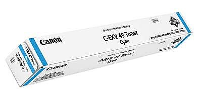 Canon C-EXV49 C (8525B002) Mavi Orijinal Toner - IR-C3300 / IR-C3320 - 1