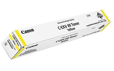 Canon C-EXV49 Y (8527B002) Sarı Orijinal Toner - IR-C3300 / IR-C3320 - 1