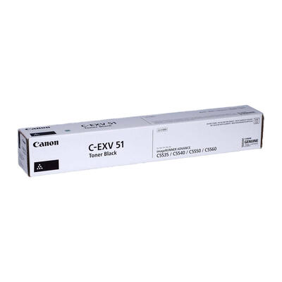 Canon C-EXV51 (0481C002) Siyah Toner IR-C5535i IR-C5540i
