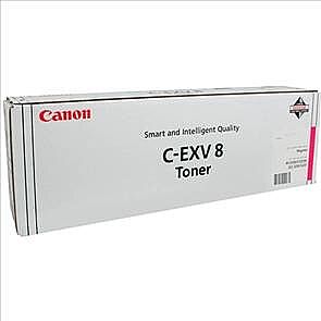 Canon C-EXV8M (7627A002) Kırmızı Orijinal Toner - IR-C2620 / IR-C3200 - 1