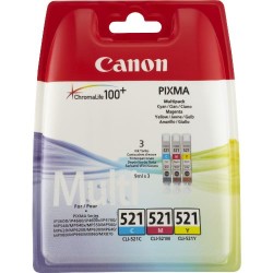 Canon - Canon CLI-521 Renkli Kartuş Avantaj Paketi - Orijinal