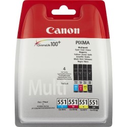 Canon - Canon CLI-551 Kartuş Avantaj Paketi - Orijinal