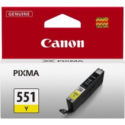 Canon CLI-551 Sarı Kartuş - Orijinal - Thumbnail