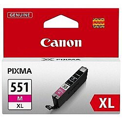 Canon CLI-551XL M (6445B001) Yüksek Kapasite Kırmızı Orijinal Kartuş - MG5450 / MG6350