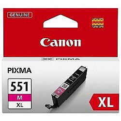 Canon CLI-551XL M (6445B001) Yüksek Kapasite Kırmızı Orijinal Kartuş - MG5450 / MG6350 - 1