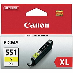 Canon CLI-551XL Y Yüksek Kapasite Sarı Orijinal Kartuş - MG5450 / MG6350