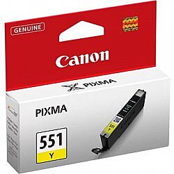 Canon CLI-551Y (6511B001) Sarı Orijinal Kartuş - MG5450 / MG6350 - 1