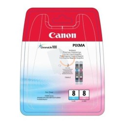 Canon CLI-8PC/CLI-8PM Kartuş Avantaj Paketi - Orijinal - Thumbnail