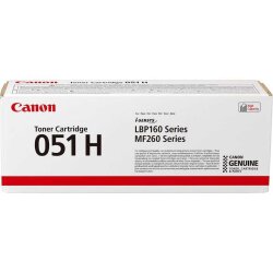 Canon CRG-051H BK (2169C002) Siyah Orjinal Toner - LBP160dw / MF264dw