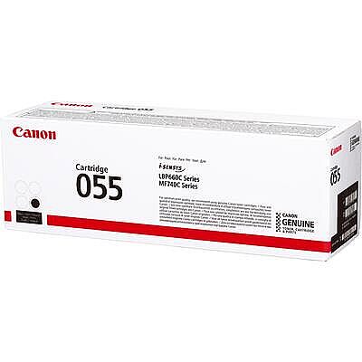 Canon CRG-055BK (3016C002) Siyah Orijinal Toner - LBP662Cdw / MF742Cdw - 1