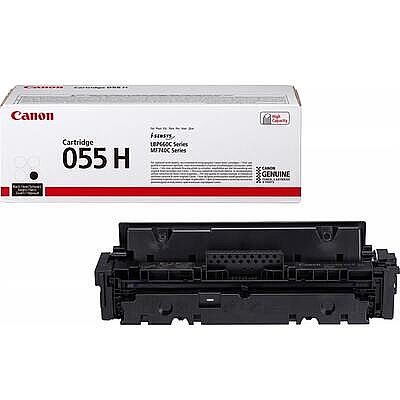 Canon CRG-055H BK (3020C002) Siyah Orijinal Toner - LBP662Cdw / MF742Cdw - 1