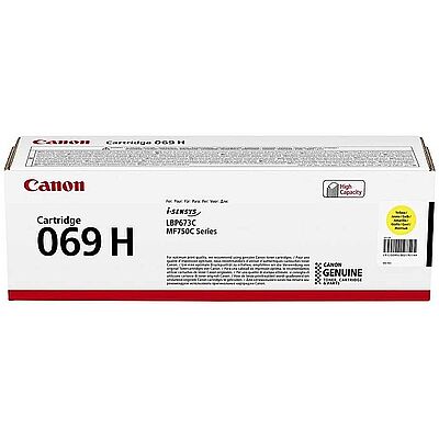 Canon CRG-069H (5095C002) Sarı Orijinal Toner - LBP673Cdw - 1