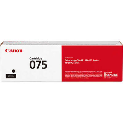 Canon CRG-075 6365C002 Siyah Orijinal Toner - 1