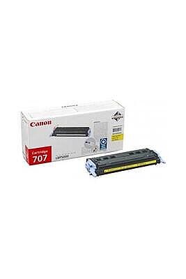 Canon CRG-707Y (9421A004) Sarı Orijinal Toner- LPB5000 / LBP5100 - 1