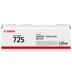 CANON CRG-725 (725 / CRG725) Siyah Orijinal Lazer Toner - 1