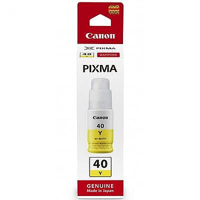 Canon GI-40Y (3402C001) Sarı Mürekkep Kartuşu - G5040 / G6040 - 1