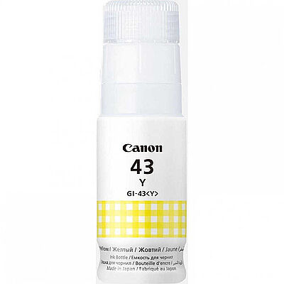 Canon GI-43 (4689C001) Sarı Orijinal Mürekkep Kartuş - G540 / G640 - 1