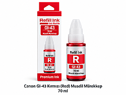 Canon GI-43 Kırmızı (Red) Muadil Mürekkep 70 ml