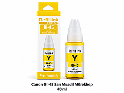 Canon GI-45 Sarı Muadil Mürekkep 40 ml
