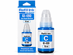 Canon GI-490 / GI-590 Mavi Muadil Mürekkep 70 ml
