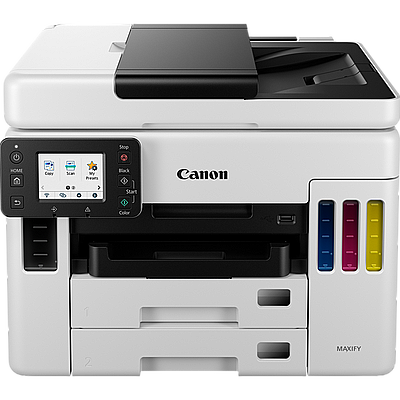 Canon MAXIFY GX7040 (4471C009AA) Renkli Çok Fonksiyonlu Tanklı Yazıcı + Fotokopi + Tarayıcı + Faks + Wi-Fi - 1