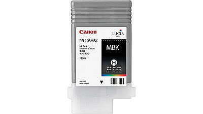 Canon PFI-103MBK (2211B001AA) Mat Siyah Orijinal Kartuş - iPF5100 / iPF6100 - 1