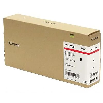 Canon PFI-1700R (0783C001) Kırmızı Orijinal Kartuş - PRO-2000 / PRO-4000 - 1
