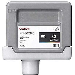 Canon PFI-302BK (2216B001AA) Siyah Orijinal Kartuş 330 Ml. - iPF8000 / iPF8100