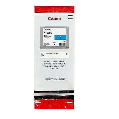 Canon PFI-320C (2891C001) Mavi Orijinal Kartuş - TM-200 / TM-205 - 1
