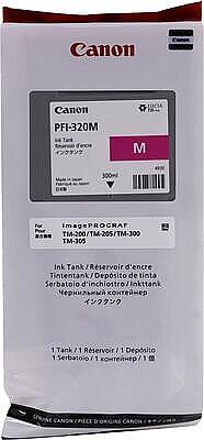 Canon PFI-320M (2892C001) Kırmızı Orijinal Kartuş - TM-200 / TM-205 - 1