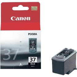 Canon PG-37 Siyah Kartuş - Orijinal - Thumbnail