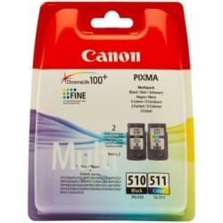 Canon PG-510/CL-511 Kartuş Avantaj Paketi - Orijinal - Thumbnail
